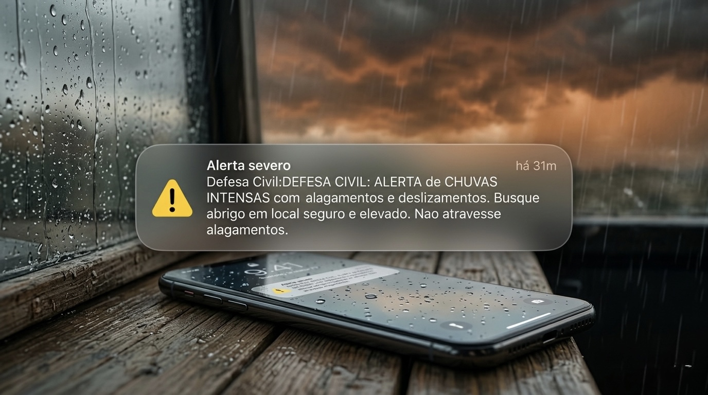 Marabá amanhece sob fortes chuvas e Defesa Civil emite alerta para risco de alagamentos