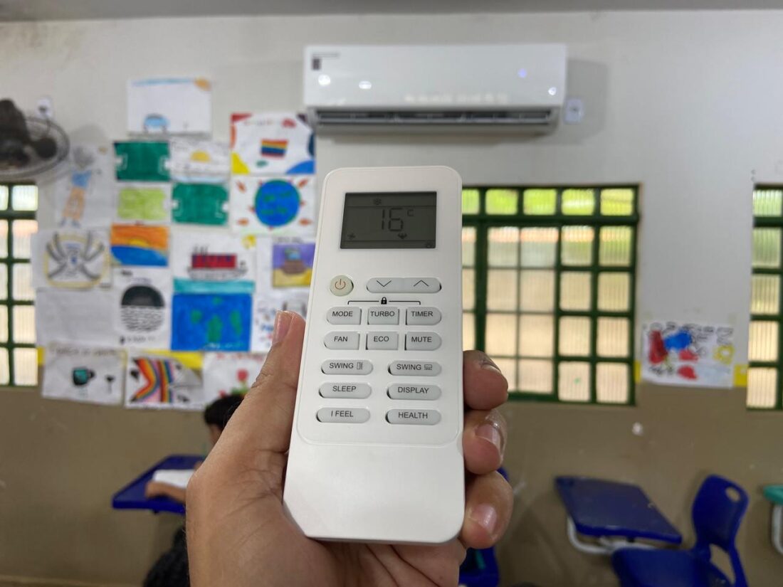 Prefeitura amplia climatização e instala 750 centrais de ar em escolas municipais em Marabá