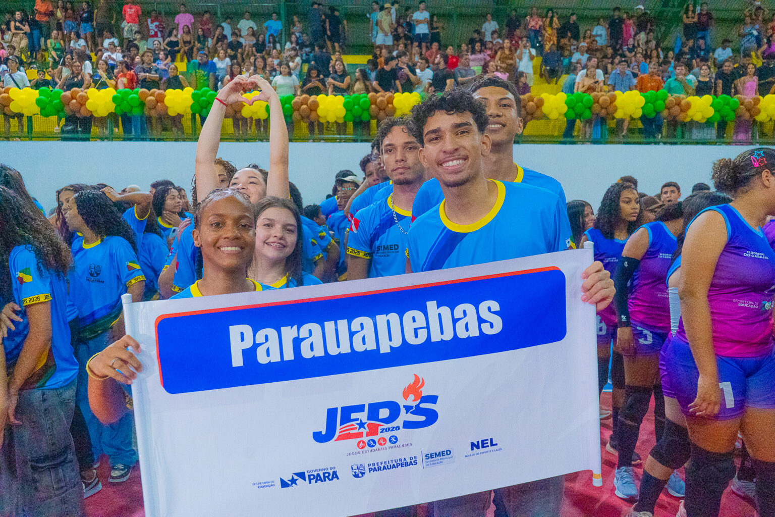 Parauapebas sedia maior competição estudantil do Pará com cerca de 1.500 atletas