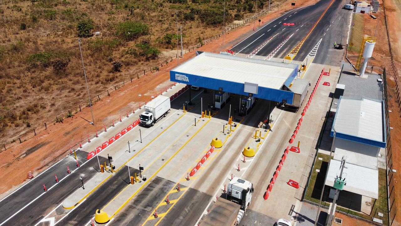 Cobrança de pedágio é retomada na PA-150 entre Tailândia e Moju após manutenção na via