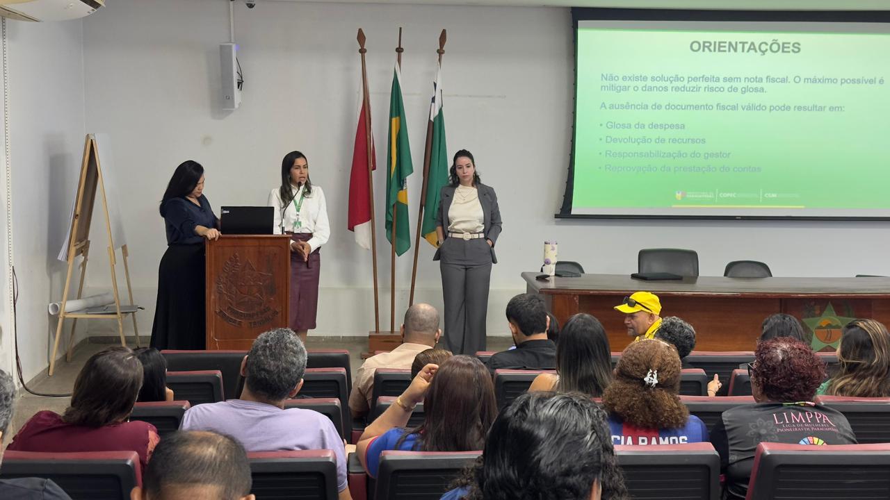 Capacitação fortalece prestação de contas de organizações sociais em Parauapebas