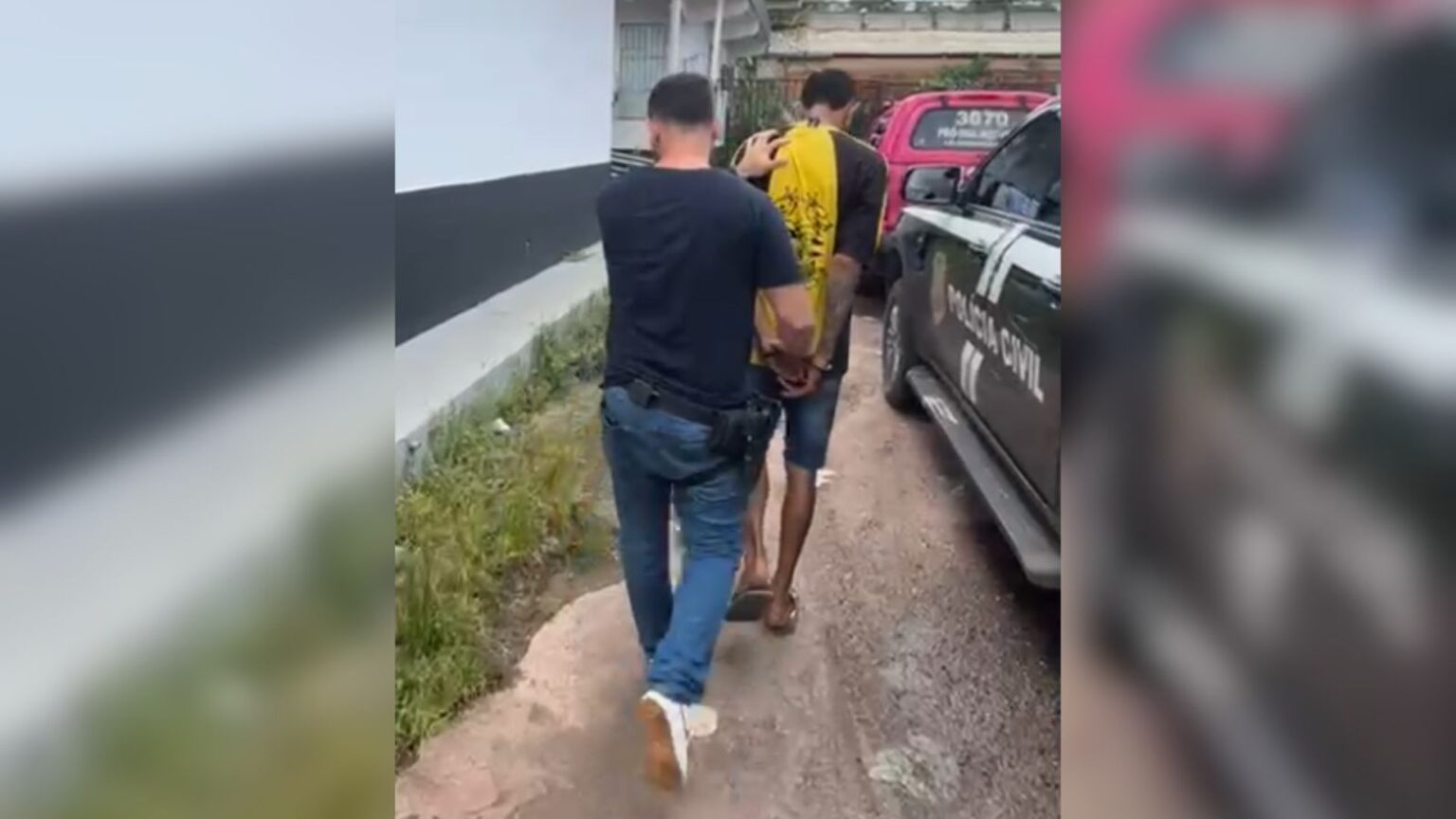 Homem é preso após agredir companheira e tentar arrancar piercing da vítima no Pará