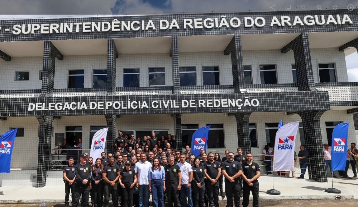 Governadora Hana entrega novo Complexo da Polícia Civil a Redenção