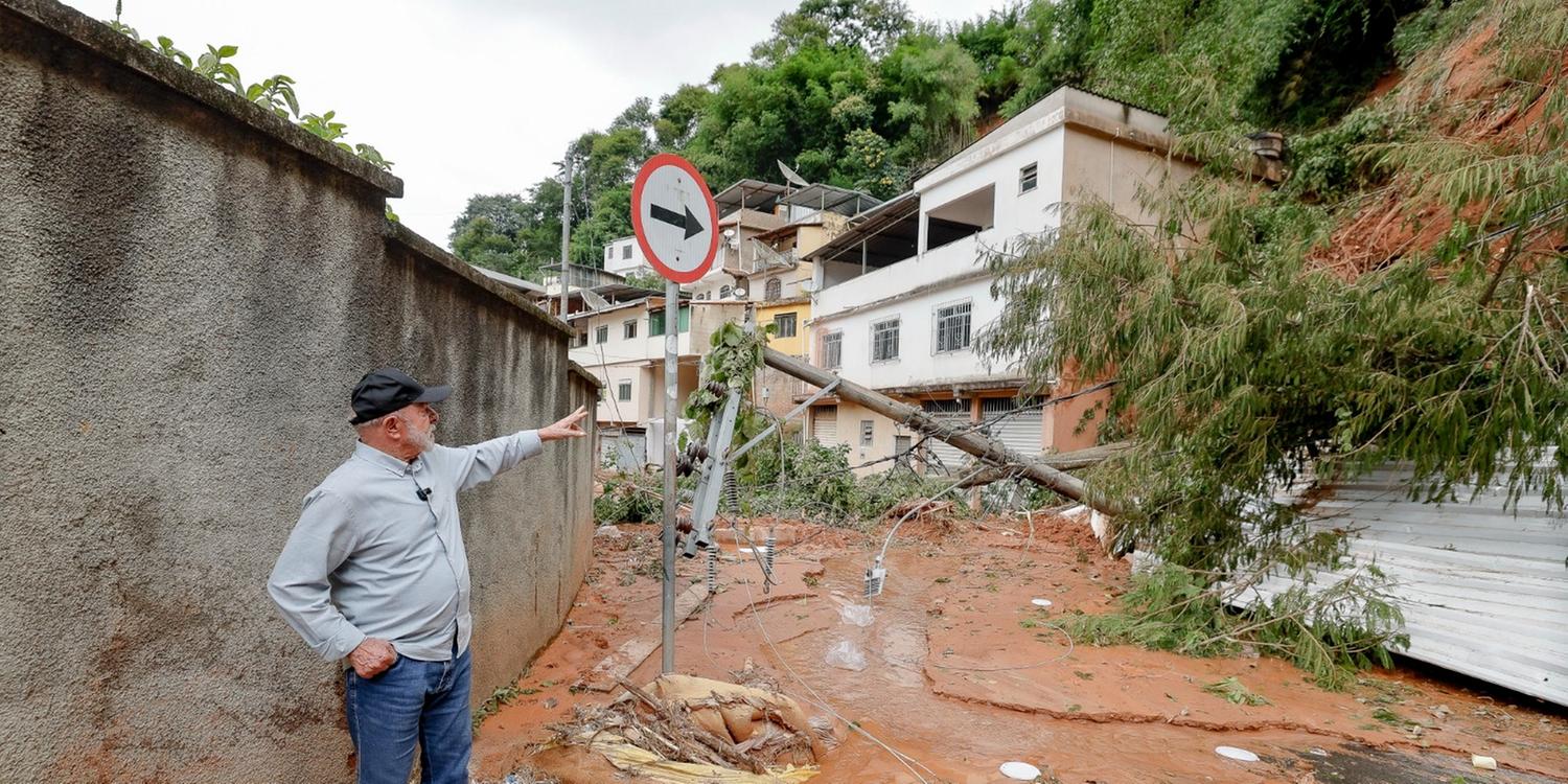 Lula libera crédito extraordinário de R$ 305 milhões para desastres ambientais
