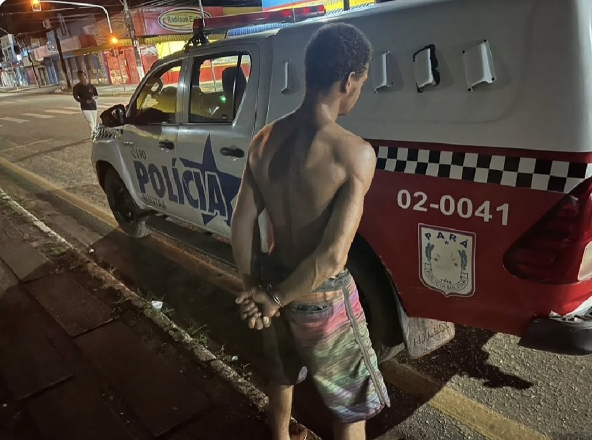 Homem com mandado de prisão em aberto é preso após tentar fugir em Itupiranga