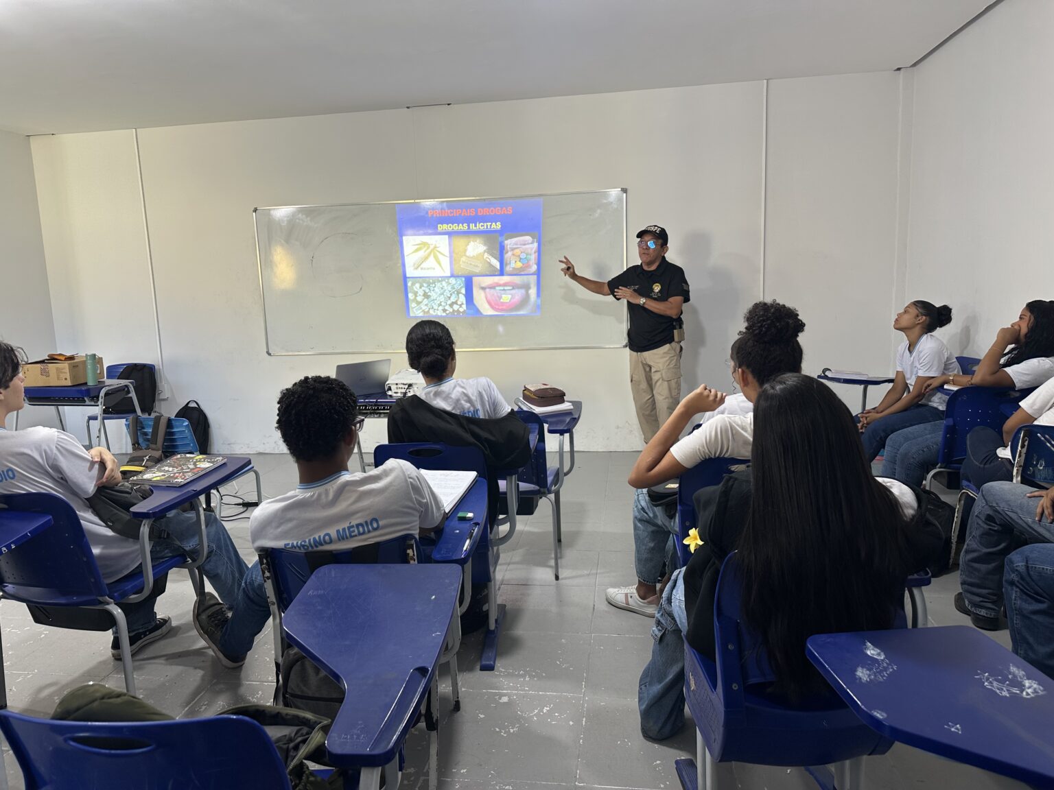 Escola Segura transforma salas de aula em espaços de conscientização e cidadania em Marabá