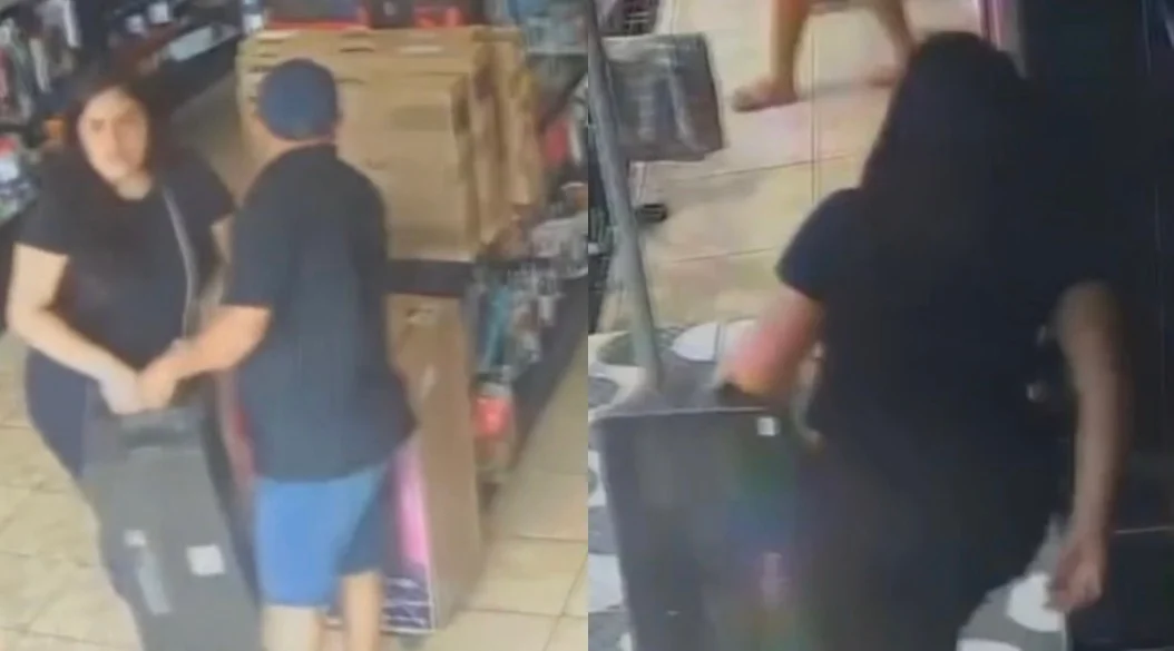 Dupla furta caixa de som de loja no nordeste do Pará