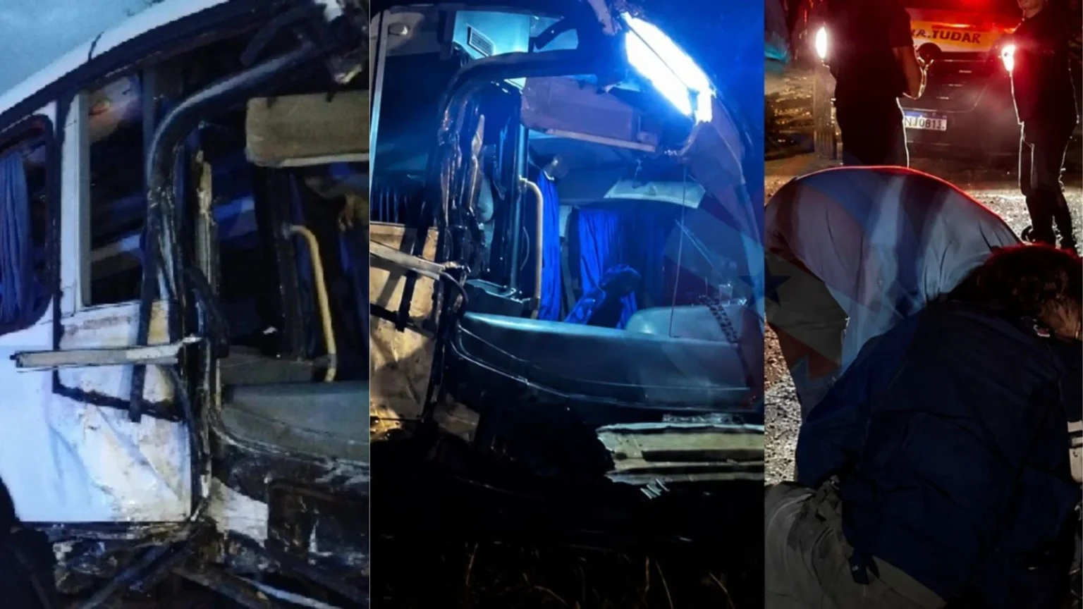 Ônibus de atletas que voltava de Marabá se envolve em acidente fatal em Dom Eliseu