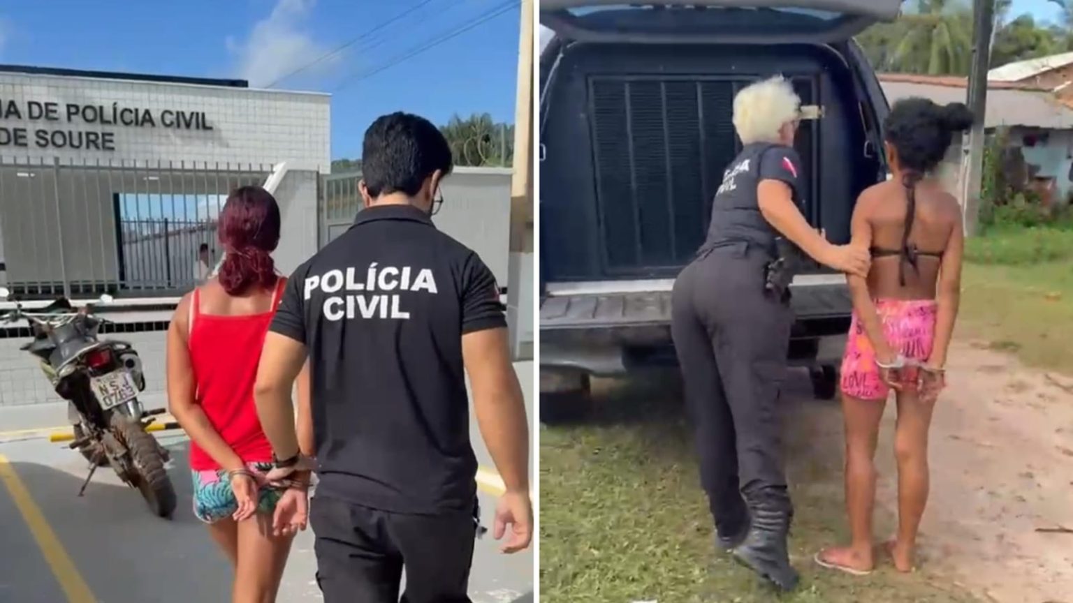 Celular furtado vira presente e duas mulheres acabam presas no Pará