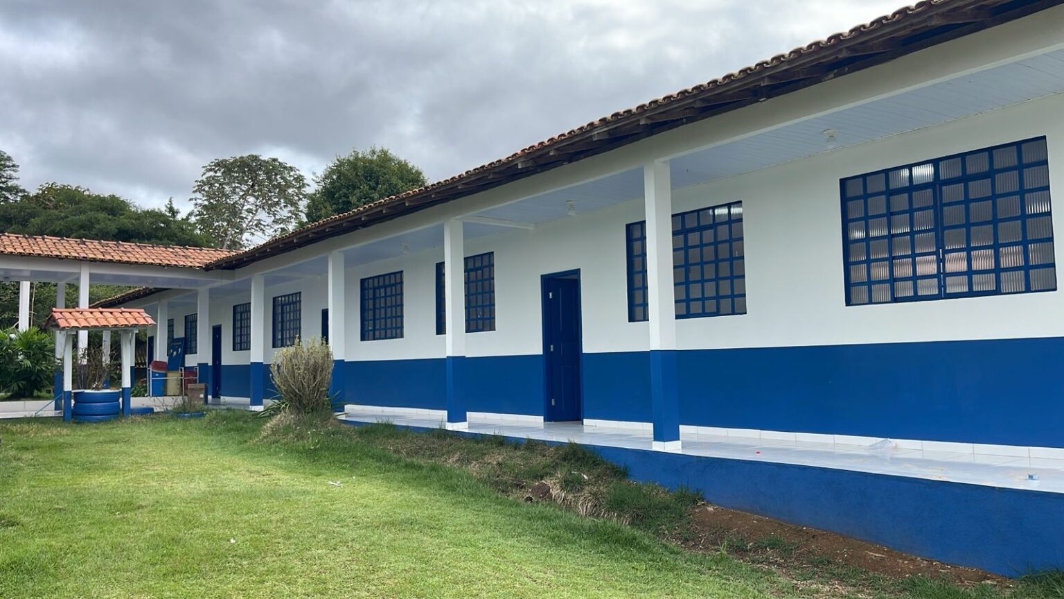 Prefeitura prepara reinauguração de escola distante cerca de 240 km de Itupiranga