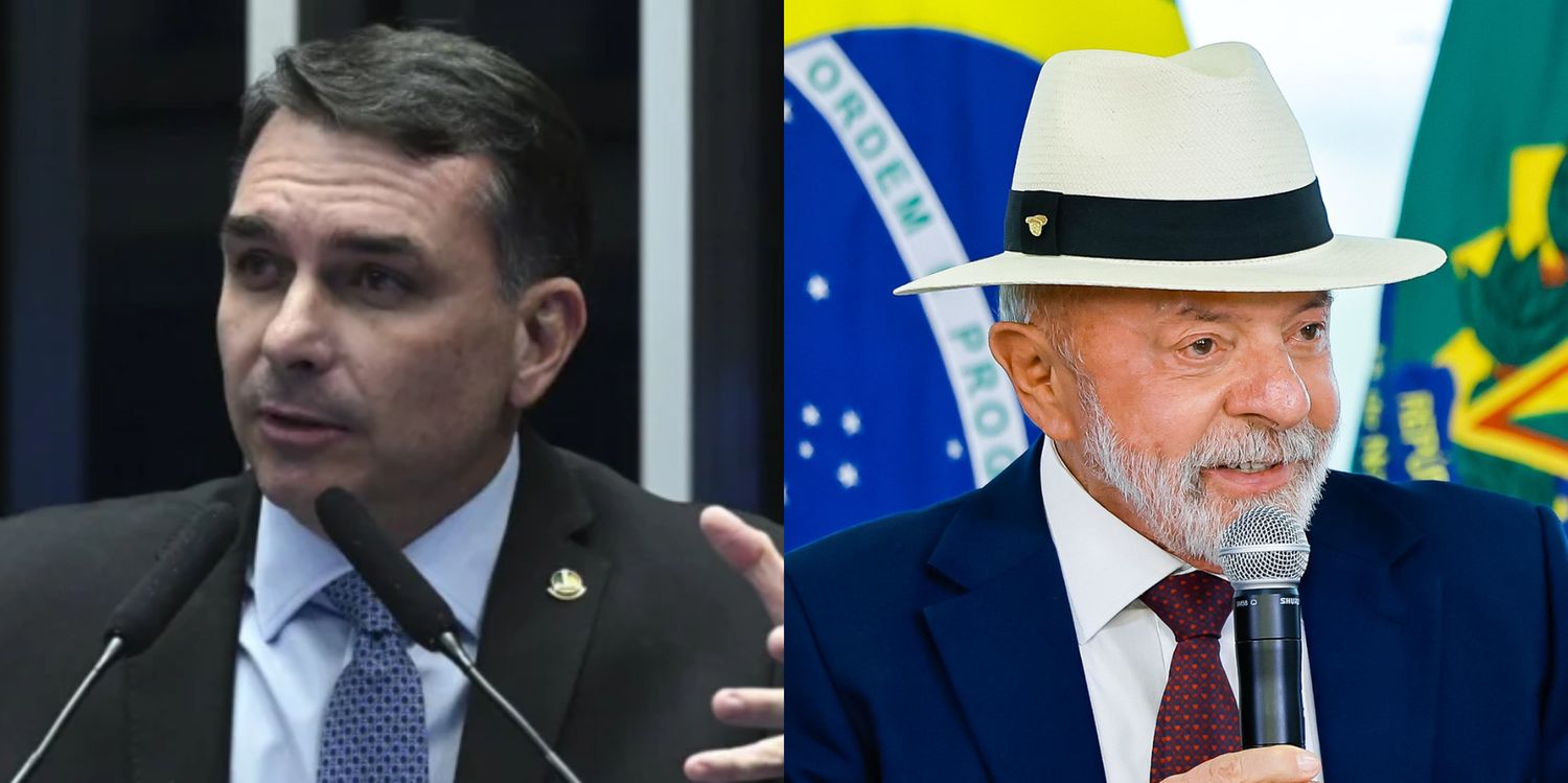 Futura/Apex: Flávio Bolsonaro tem 46,9% contra 44,4% de Lula no 2º turno, em empate técnico