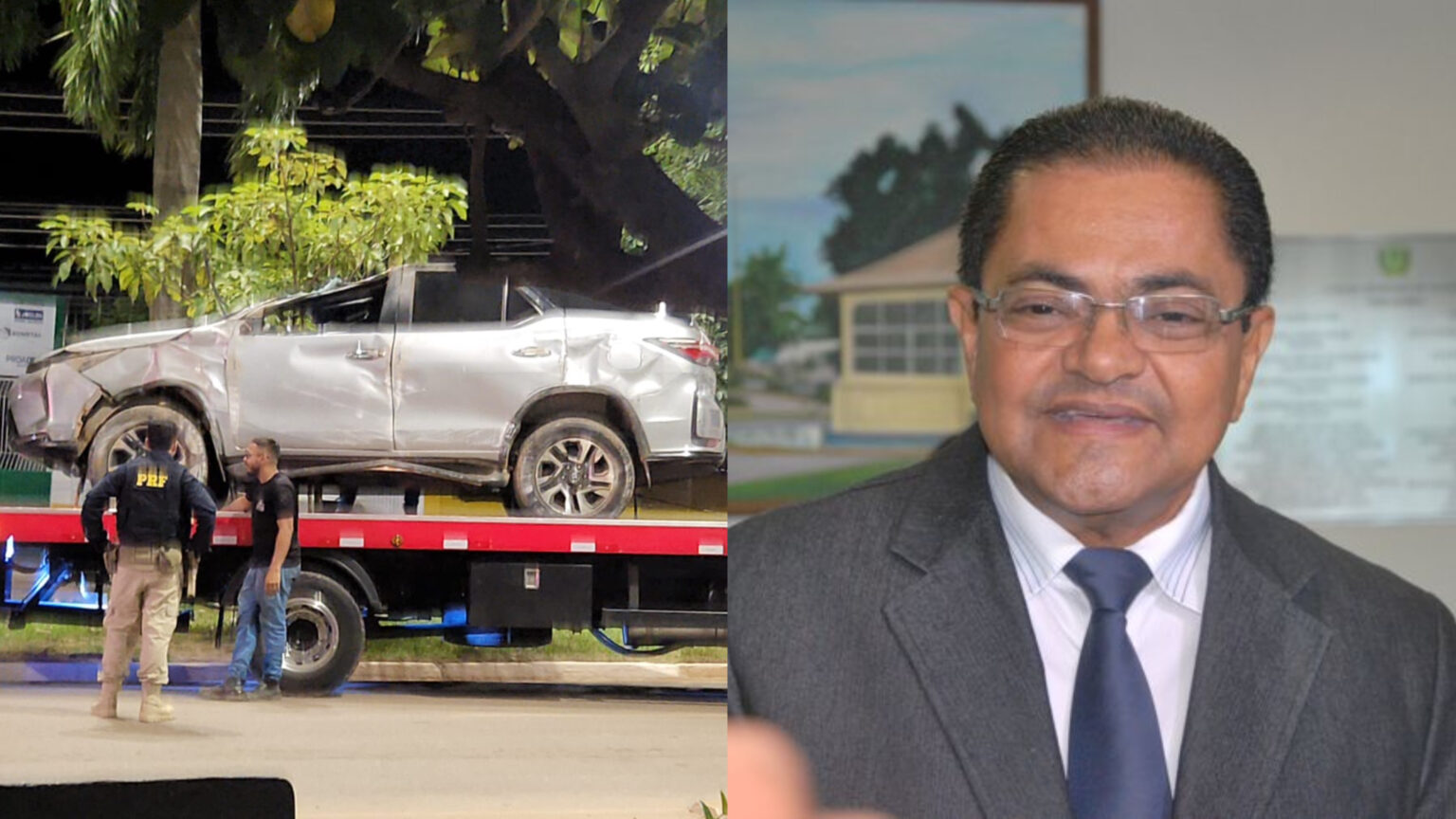 Ex-vereador Miguelito sofre acidente após desviar de veículo na BR-230, em Marabá