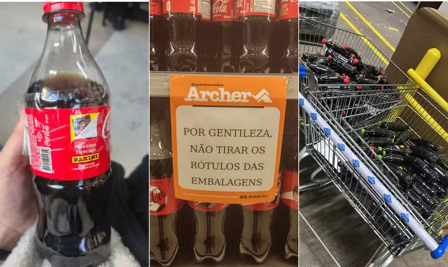 Furto de figurinhas da Copa causa prejuízo à Coca-Cola