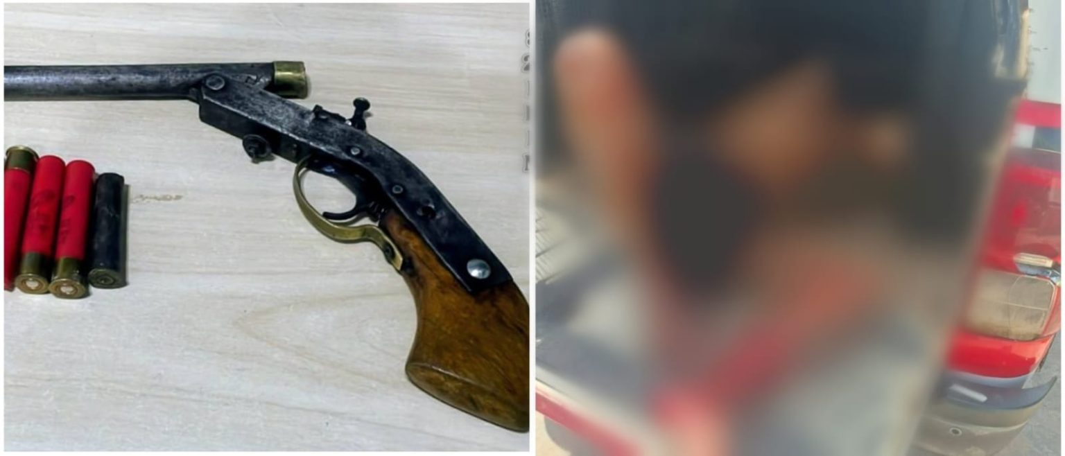Homem é baleado durante cumprimento de mandado de prisão e arma é apreendida no Pará