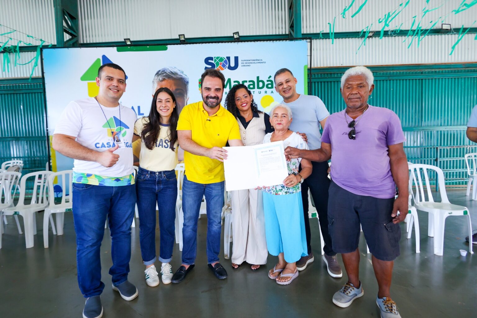 Prefeitura entrega mais de 1,4 mil títulos de propriedade a famílias do Residencial Magalhães em Marabá