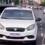 Homem interrompe trânsito e causa confusão ao dizer que ‘a rua é dele’ no Pará