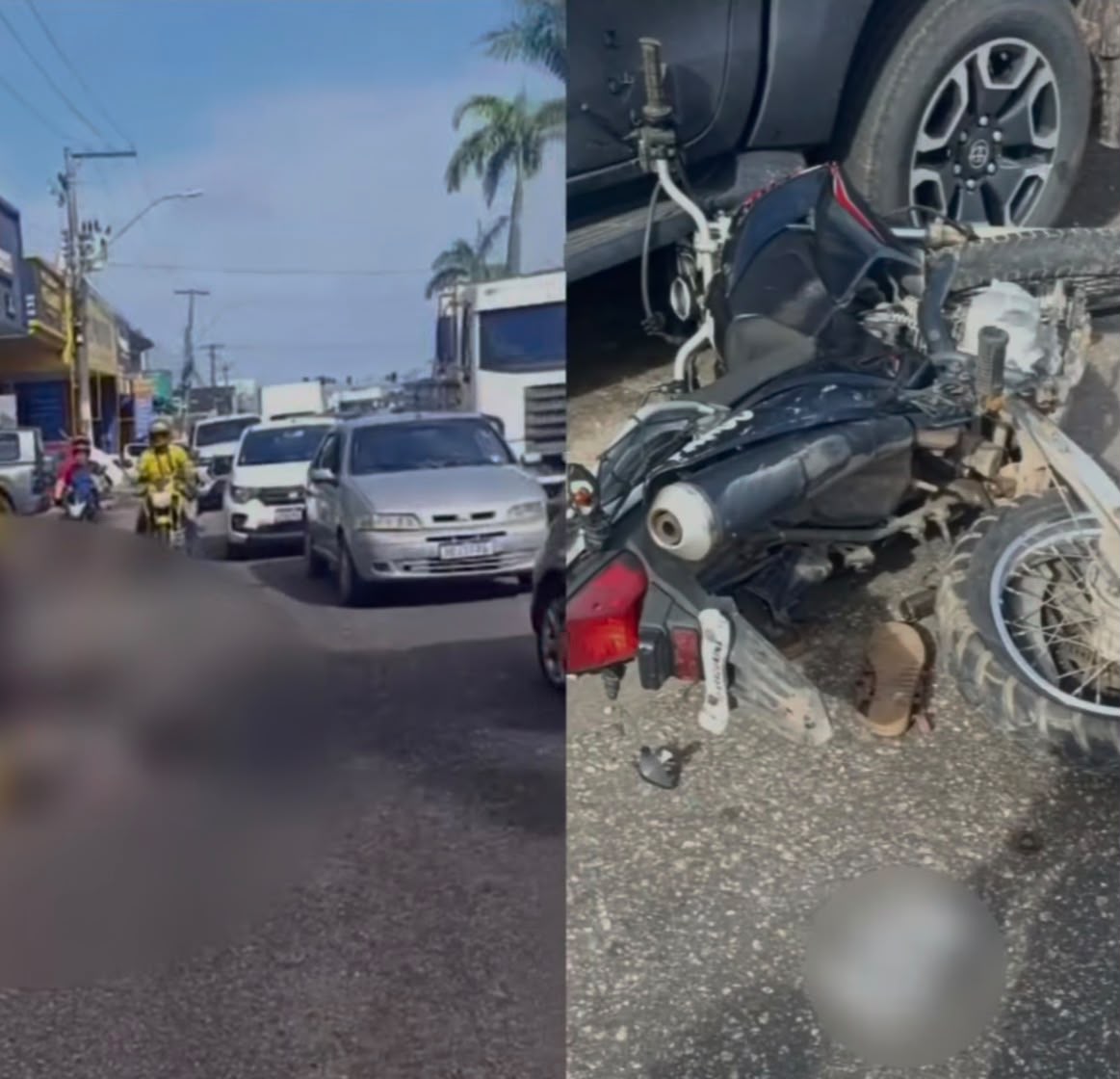 Acidente deixa uma pessoa morta em frente a terminal rodoviário no Pará