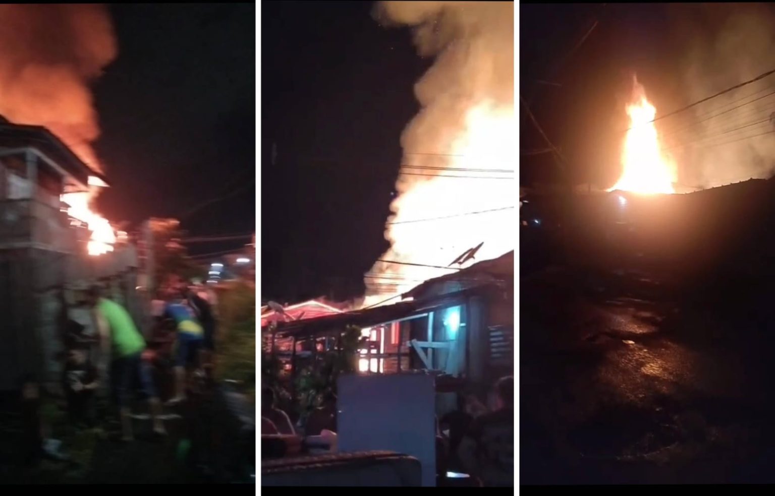 Incêndio destrói cinco casas em São Sebastião da Boa Vista, no Pará