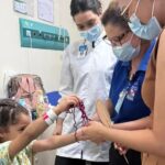 Crianças participam de ação ambiental no Hospital Regional de Marabá