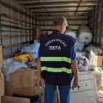 Sefa apreende material elétrico em São Geraldo do Araguaia