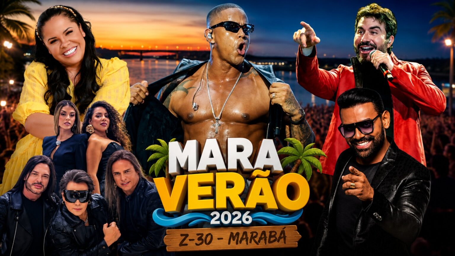 Toni Cunha anuncia programação oficial do MaraVerão 2026; confira as datas
