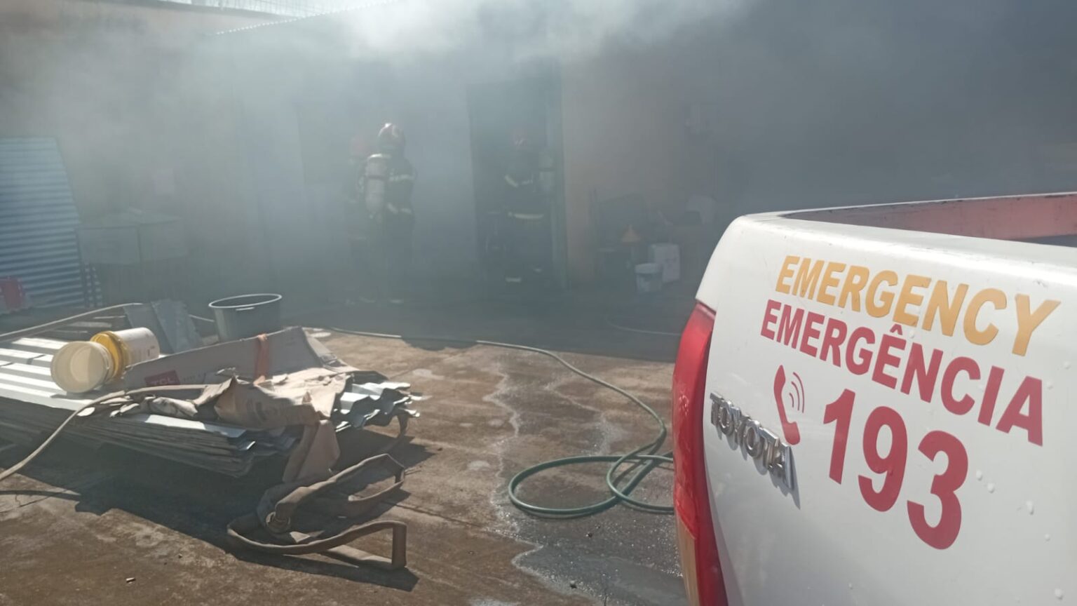 Incêndio atinge residência e mobiliza Corpo de Bombeiros em Parauapebas
