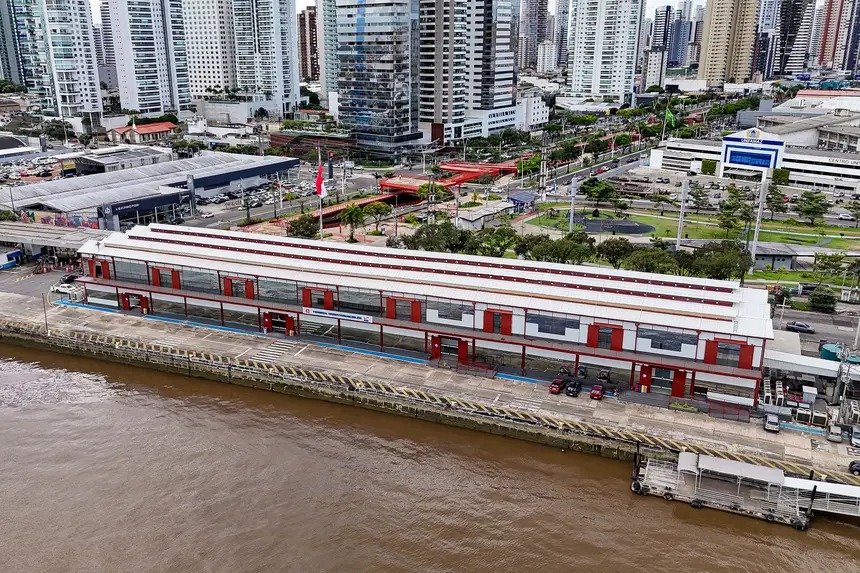 Hana Ghassan entrega novo Terminal Hidroviário de Belém e amplia a infraestrutura portuária da capital