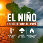 El Niño deve intensificar calor e reduzir chuvas no Pará em 2026