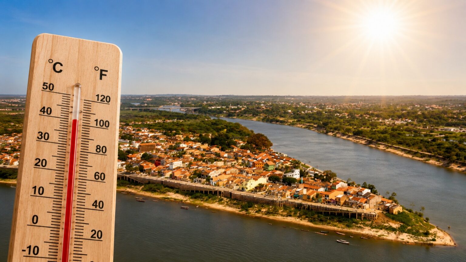 Calor intenso deve marcar a semana em Marabá