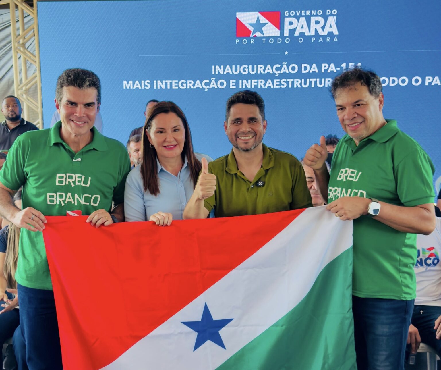 Hana e Godoy garantem novas obras de pavimentação para Itupiranga