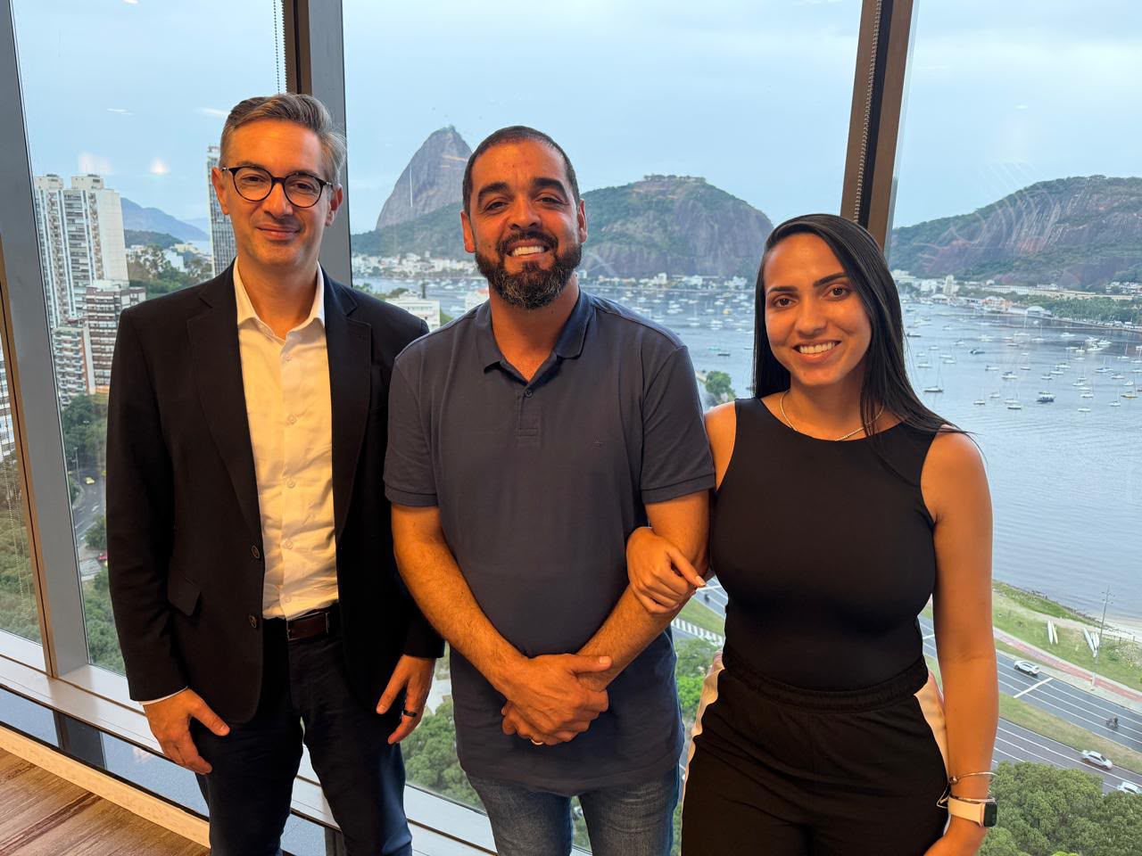Aurélio Goiano participa de encontro com presidente da Vale no Rio de Janeiro
