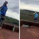 Suspeito preso retirou câmera de jovem que morreu em salto de rope jump, diz polícia
