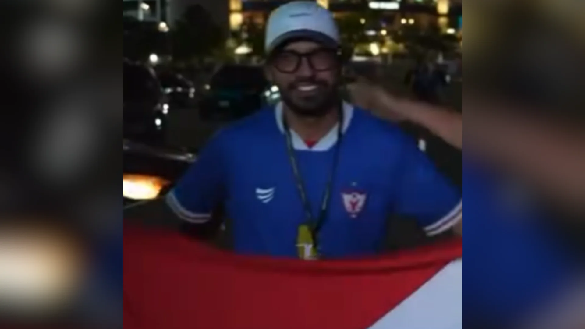 Paraense aparece em transmissão com camisa do Águia de Marabá após vitória do Brasil na Copa