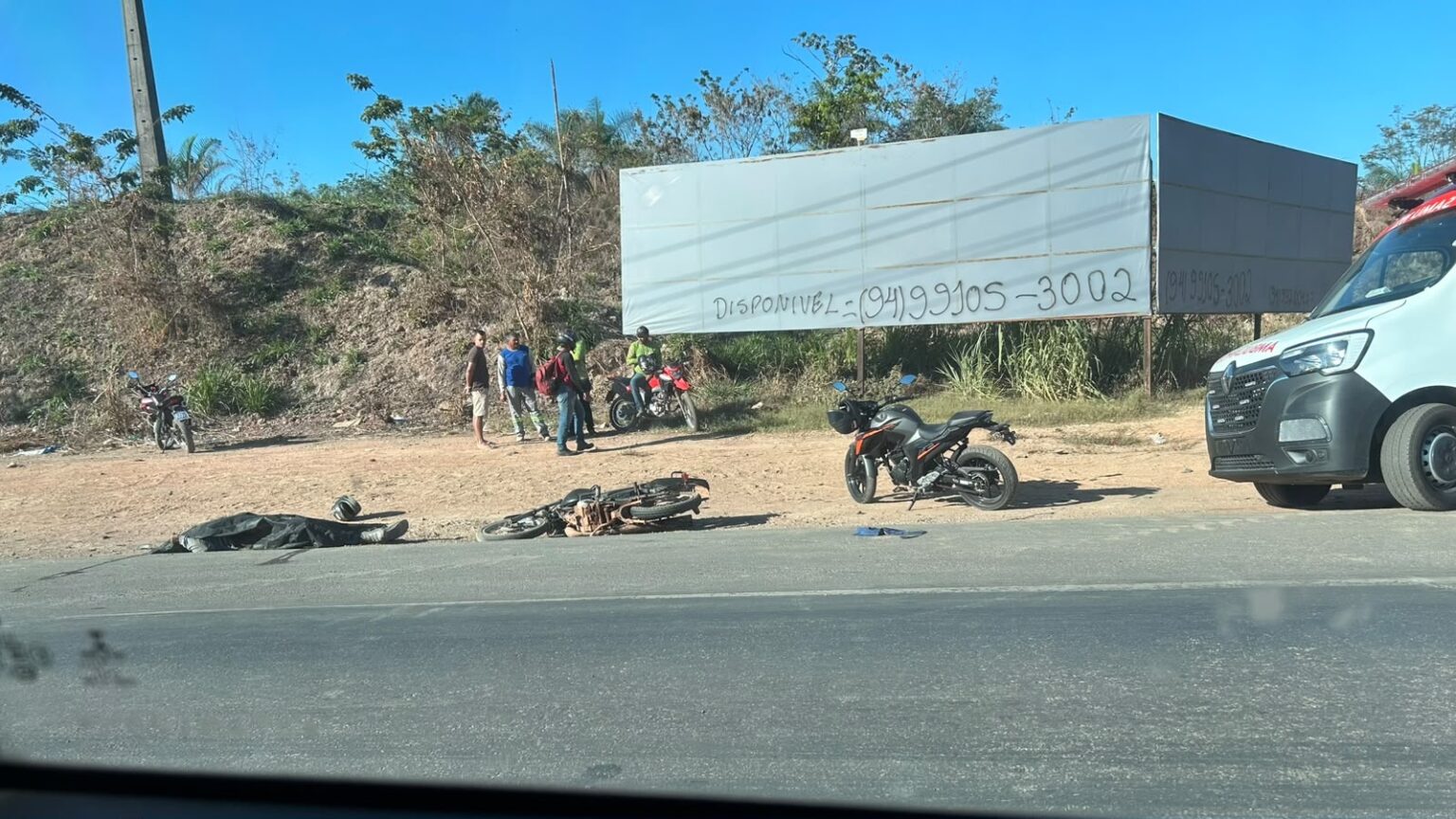 Motociclista atinge e mata ciclista na BR-155 em Marabá