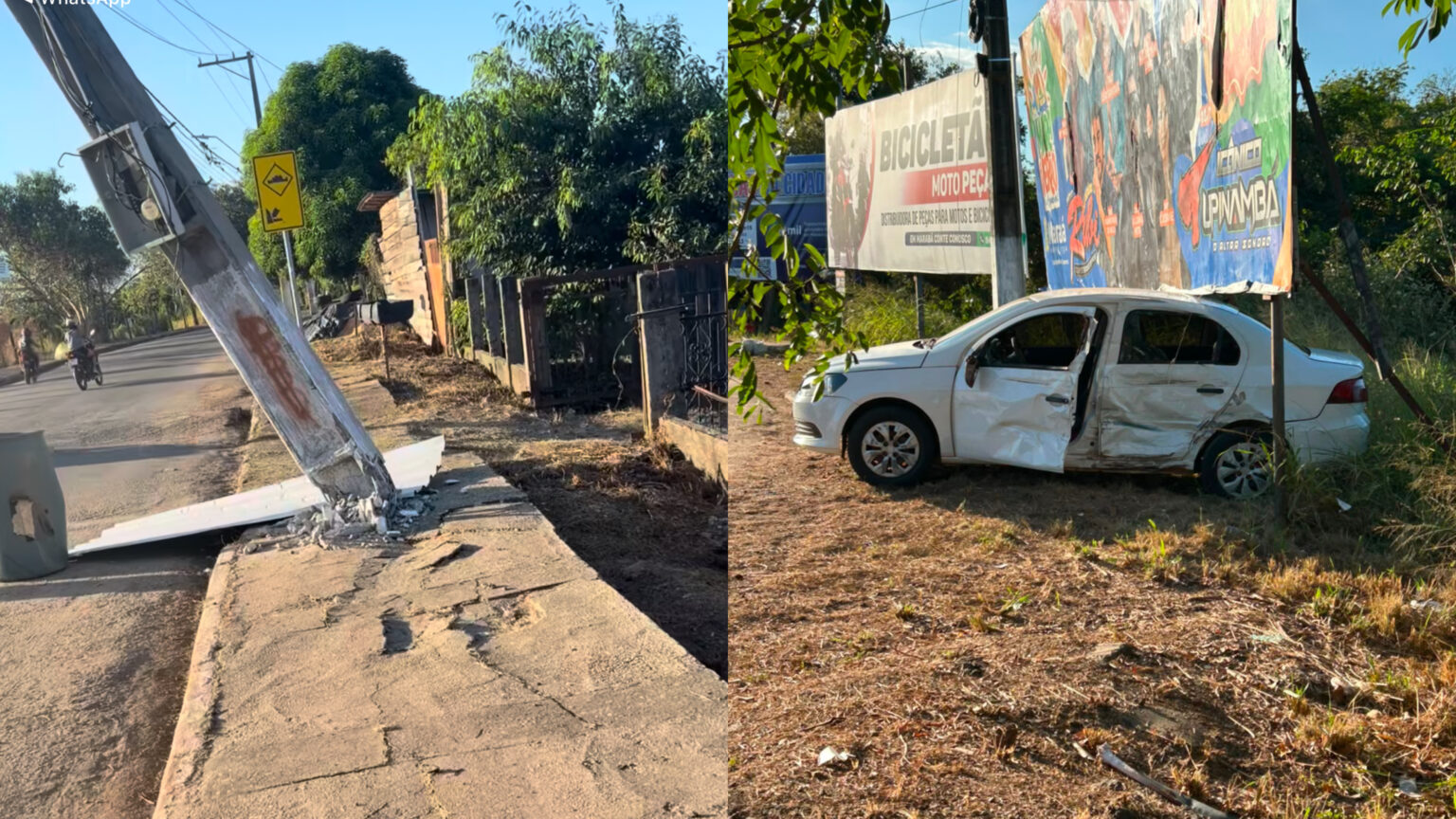 Caminhão se envolve em série de acidentes e motorista acaba detido em Marabá