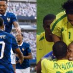França iguala marca histórica do Brasil de 2002 com trio ofensivo na Copa do Mundo