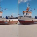 Da terra do goleiro Vozinha ao Pará: “barco fantasma” cruza o oceano e intriga autoridades