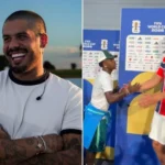 Zé Felipe xinga ao ver Vini Jr. cumprimentar Haaland após eliminação do Brasil