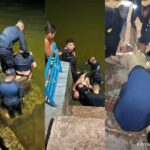 Policiais militares salvam homem de afogamento no Rio Tapajós, no Pará