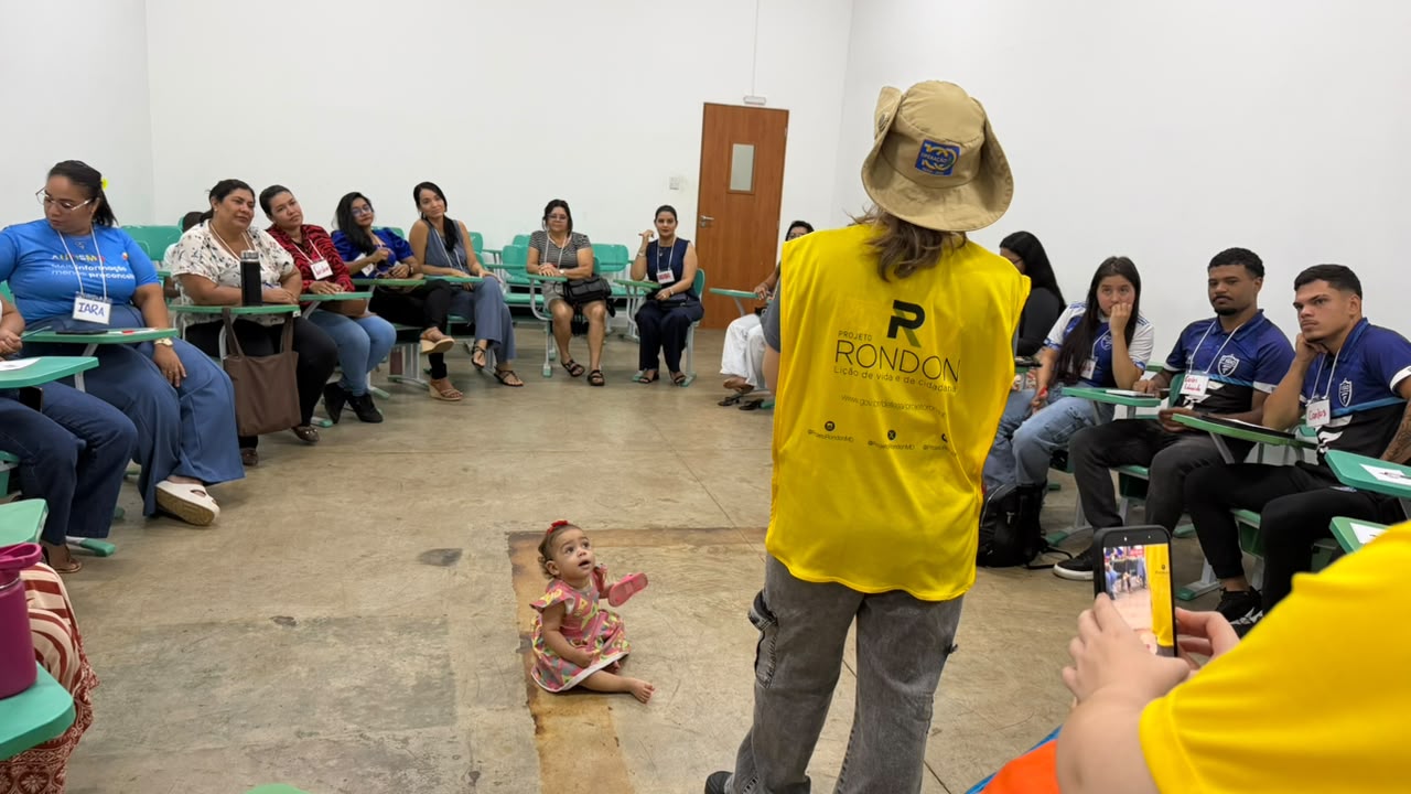 Projeto Rondon promove oficinas de apoio a cuidadores de idosos e famílias atípicas em Parauapebas