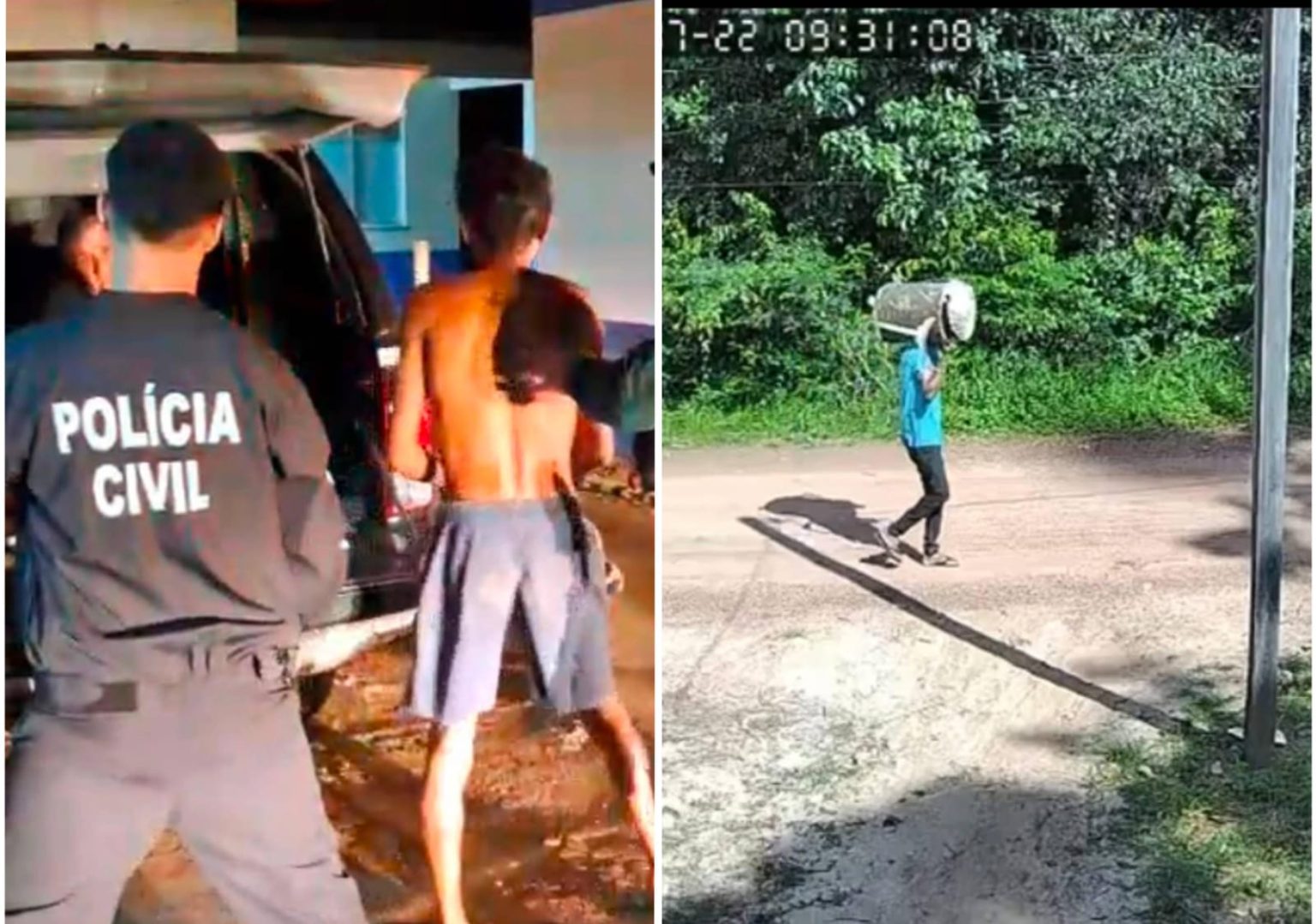 Polícia Civil prende homem suspeito de furtar condensadora de ar-condicionado no Pará