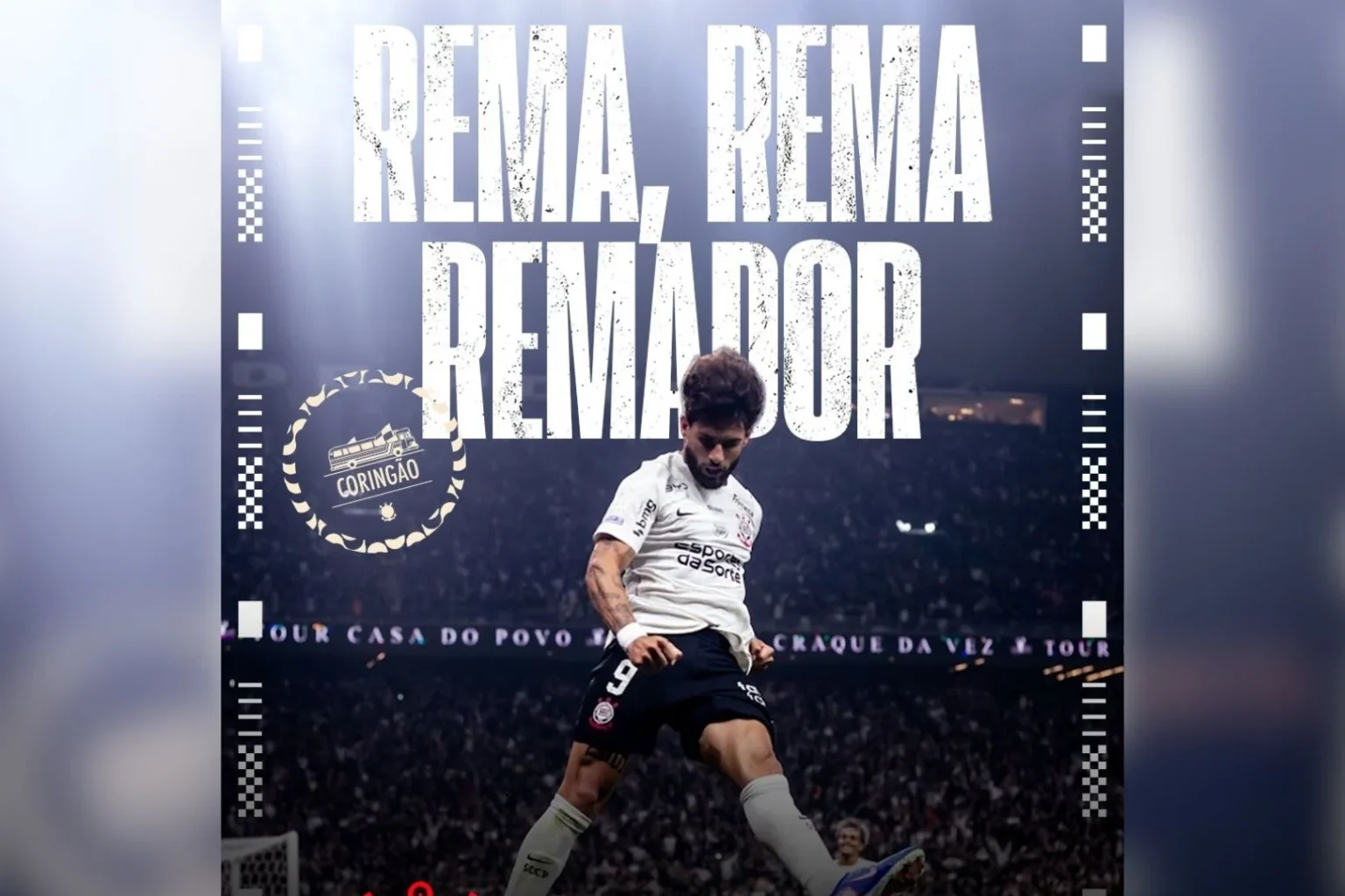 Corinthians provoca Remo após goleada no Brasileirão: ‘Rema, rema, remador’