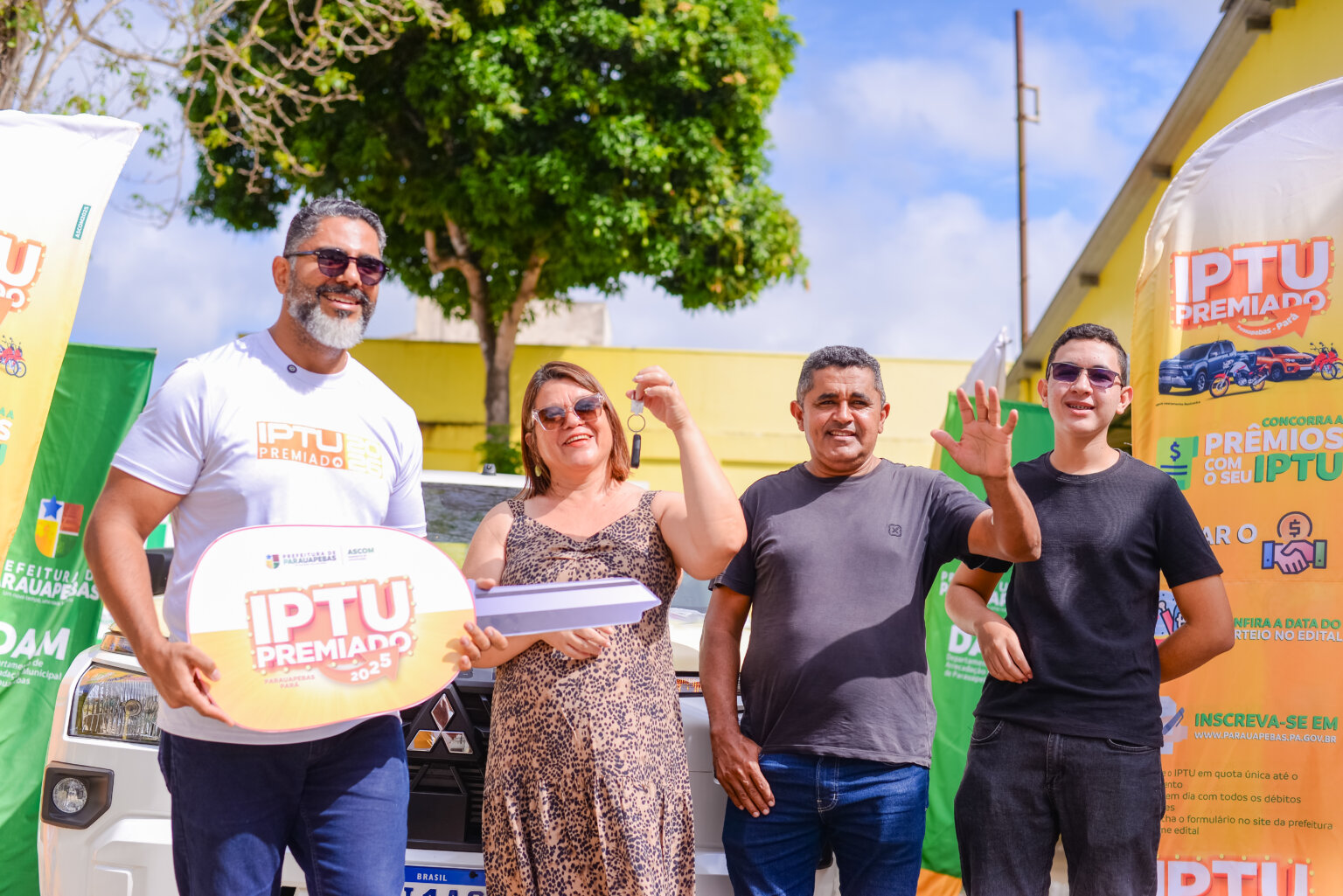 IPTU Premiado 2025 entrega o prêmio principal da campanha em Parauapebas