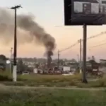 Protesto bloqueia trecho da BR-155 e causa congestionamento em Marabá