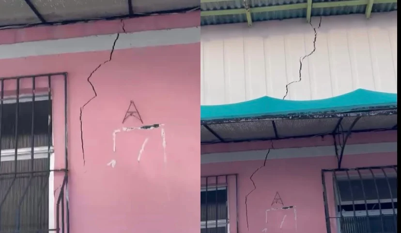 Idosa deixa casa após danos causados por obra de prédio de luxo no Pará