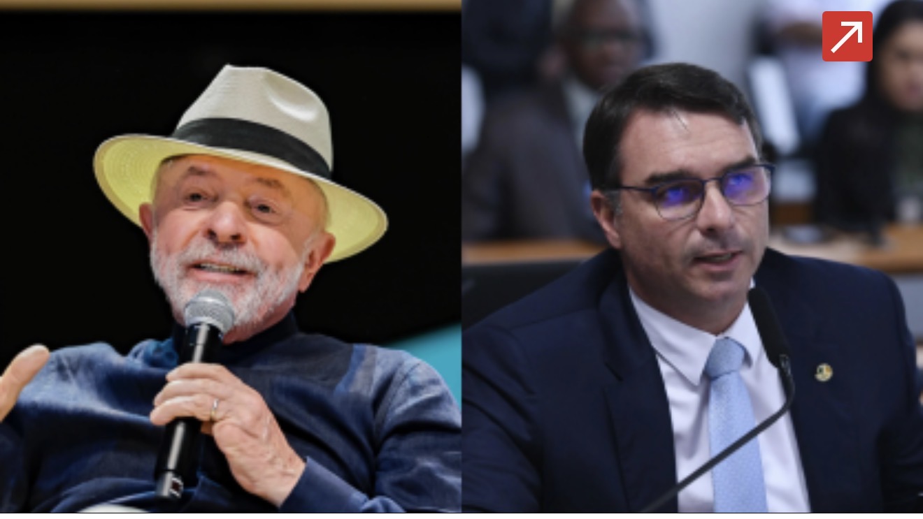 Pesquisa Quaest aponta Lula à frente de Flávio Bolsonaro em cenário de segundo turno