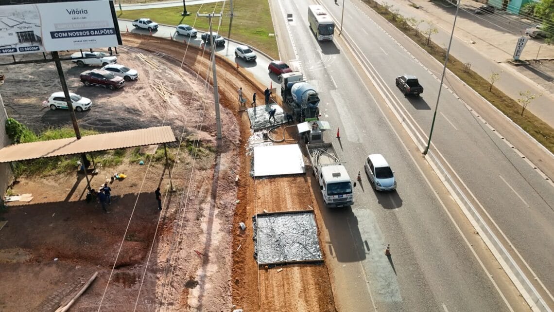 Prefeitura de Marabá avança com alargamento na saída da Ponte Ana Miranda para melhorar o fluxo de veículos