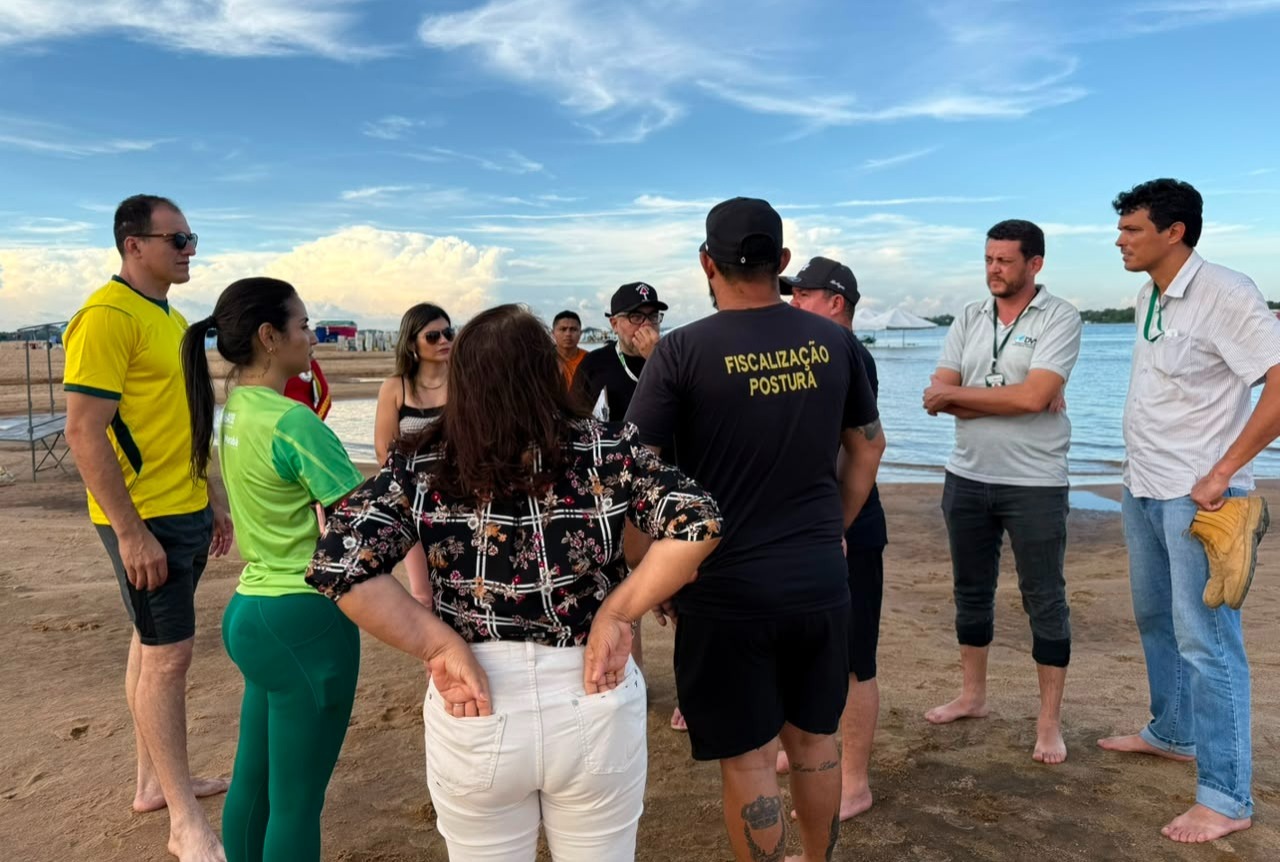 Prefeitura de Marabá intensifica preparativos para o veraneio na Praia do Bela Vista