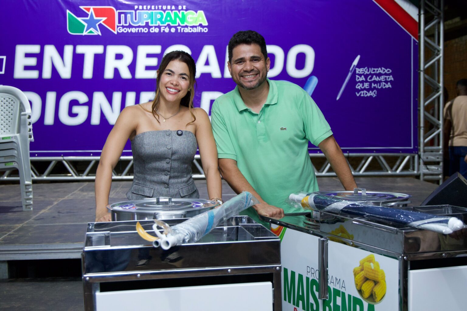 Prefeitura inaugura Posto de Saúde Ipê, entrega obras de infraestrutura e distribui carrinhos para ambulantes em Itupiranga