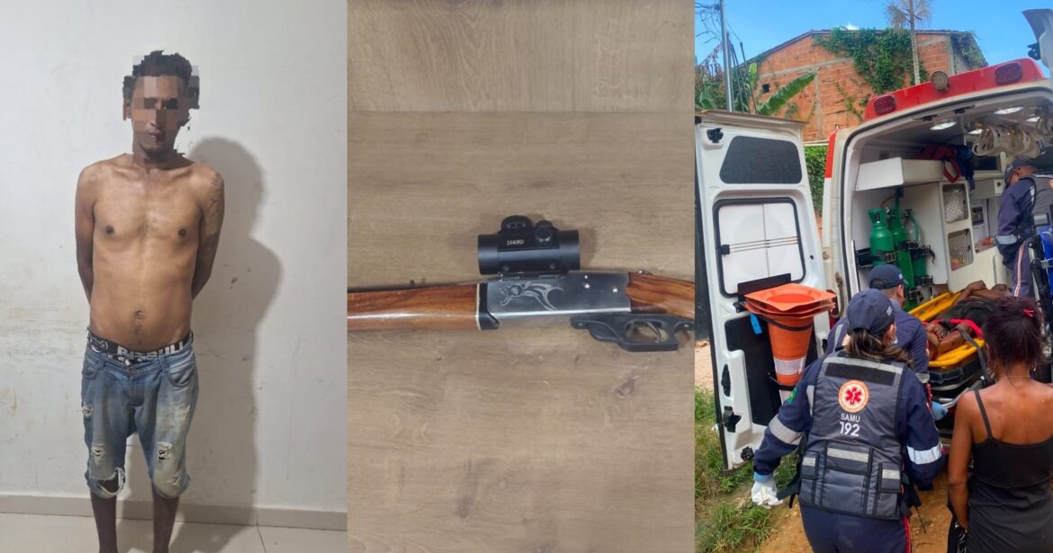 Homem é preso após tentativa de homicídio e arma de fogo é apreendida em Parauapebas